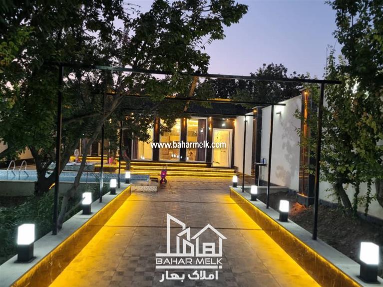 باغ ویلا 400 متری با 100 متر بنا در قجراباد